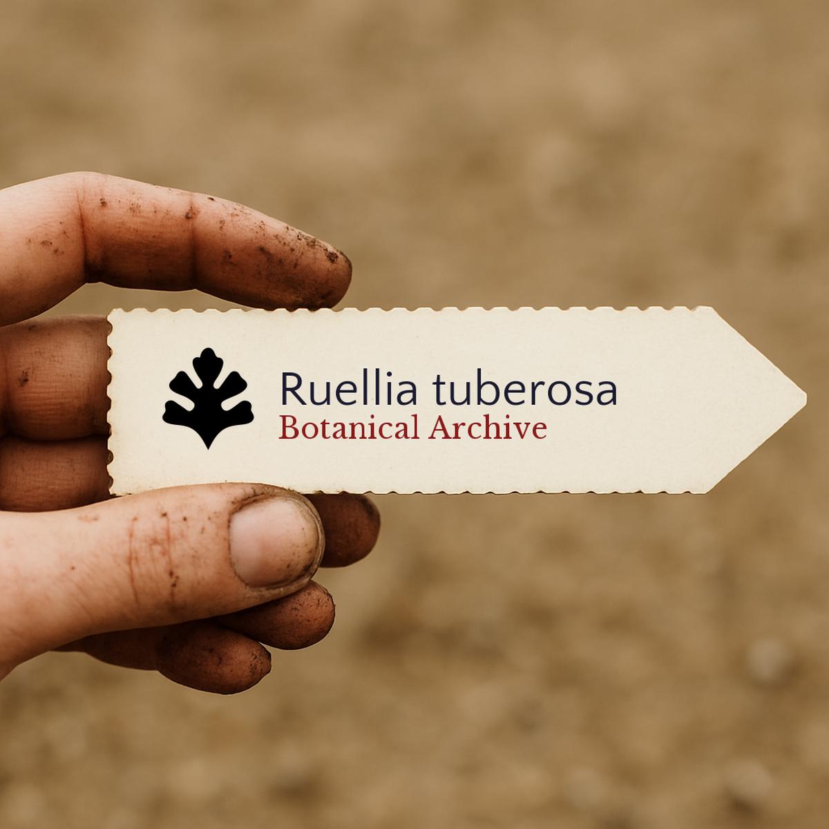 Ruellia tuberosa SEEDS