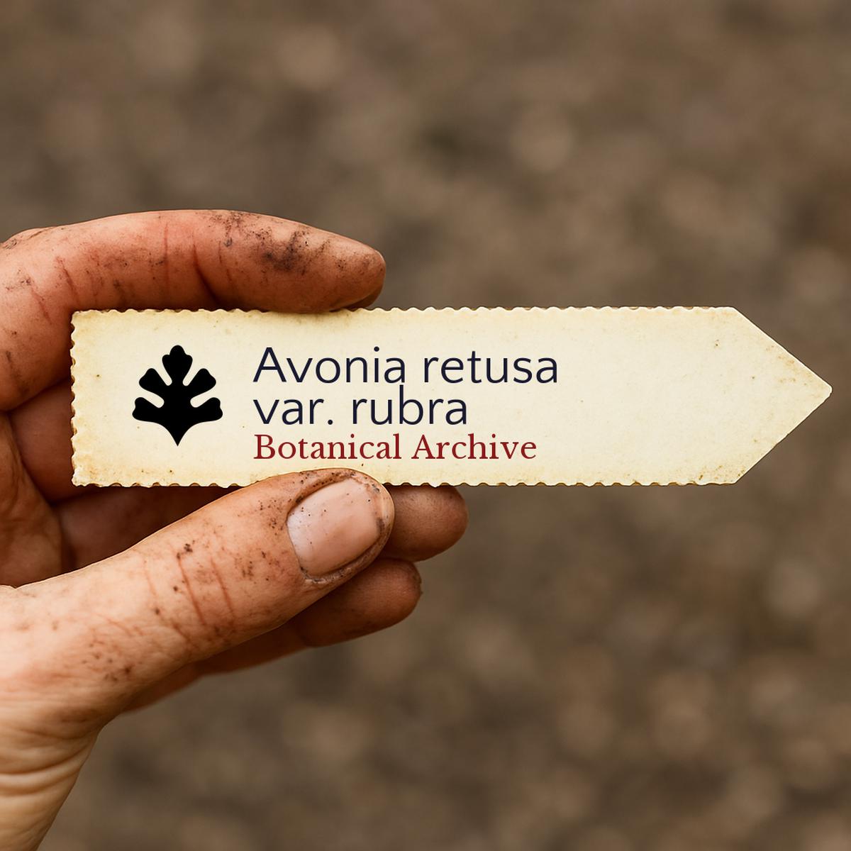Avonia retusa var. rubra SEEDS