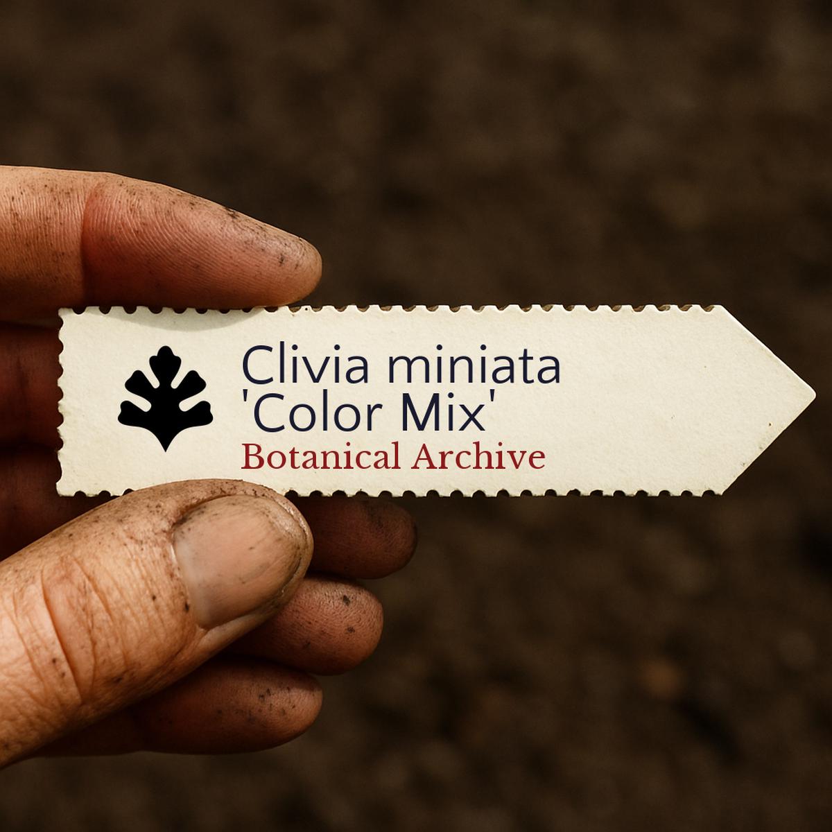 Clivia miniata 'Color Mix' SEEDS