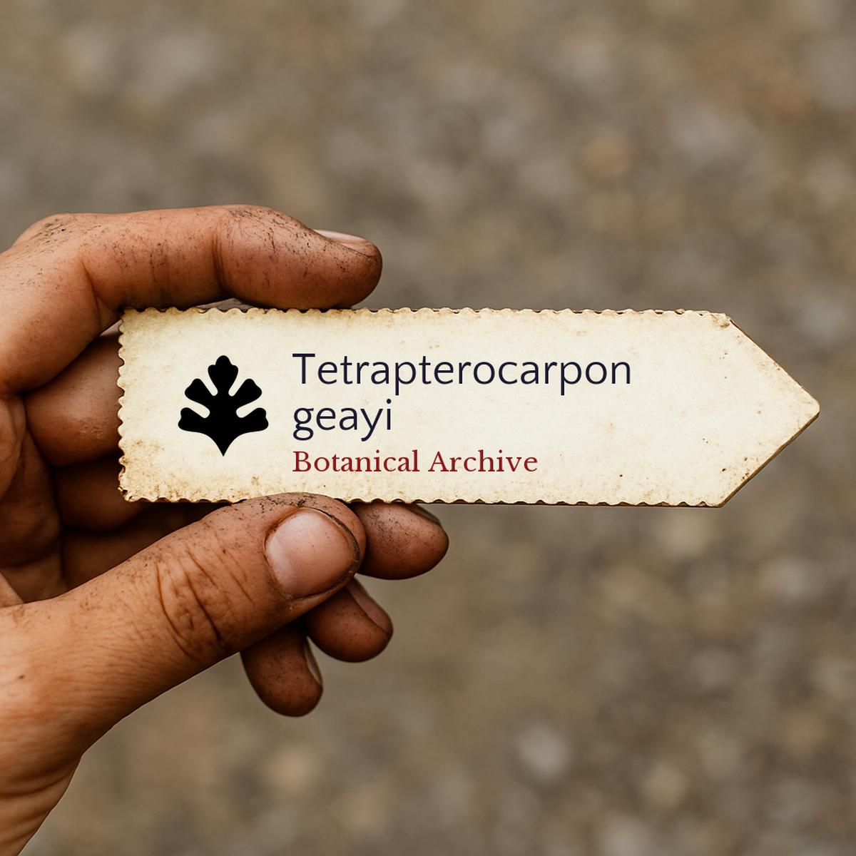 Tetrapterocarpon geayi SEEDS