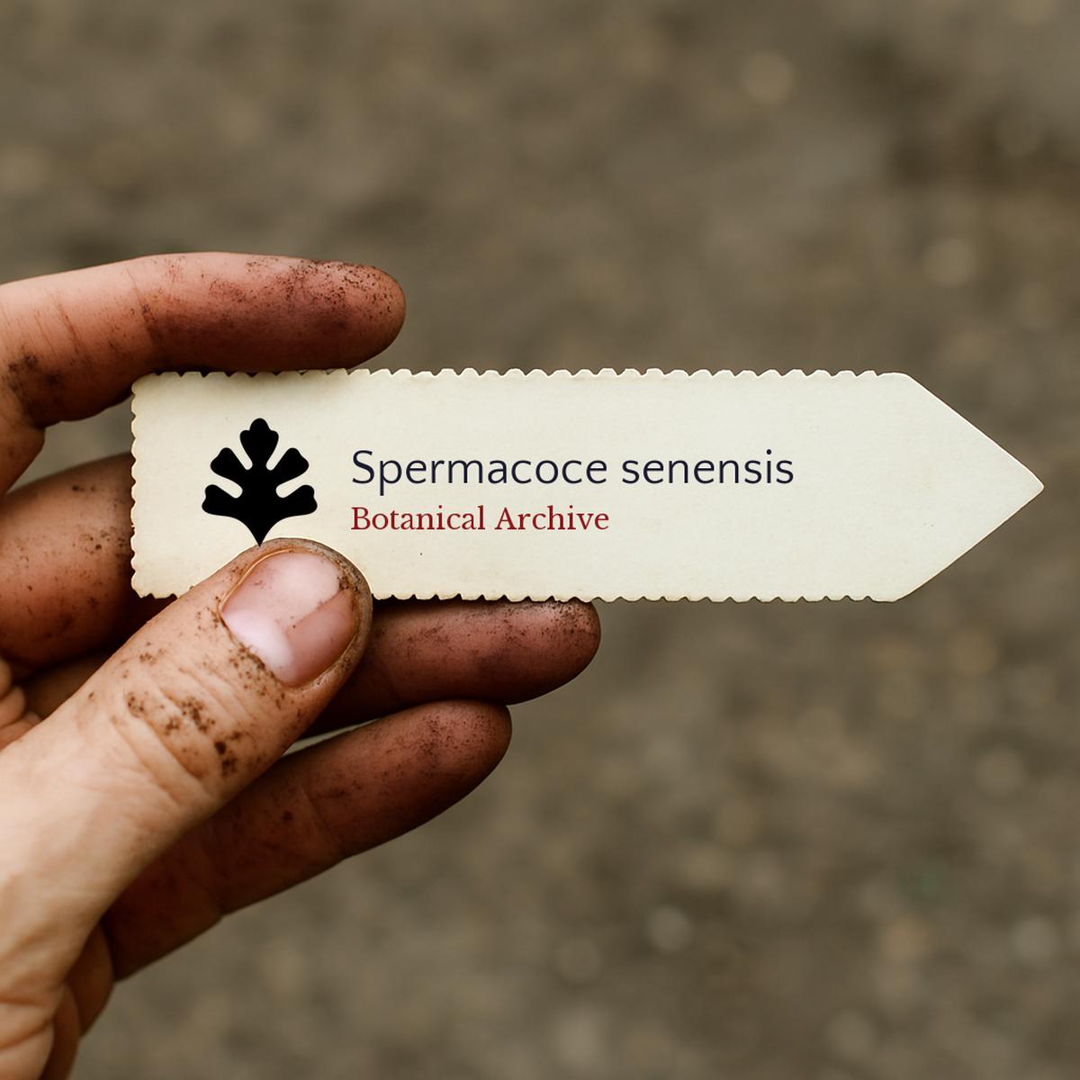 Spermacoce senensis SEEDS