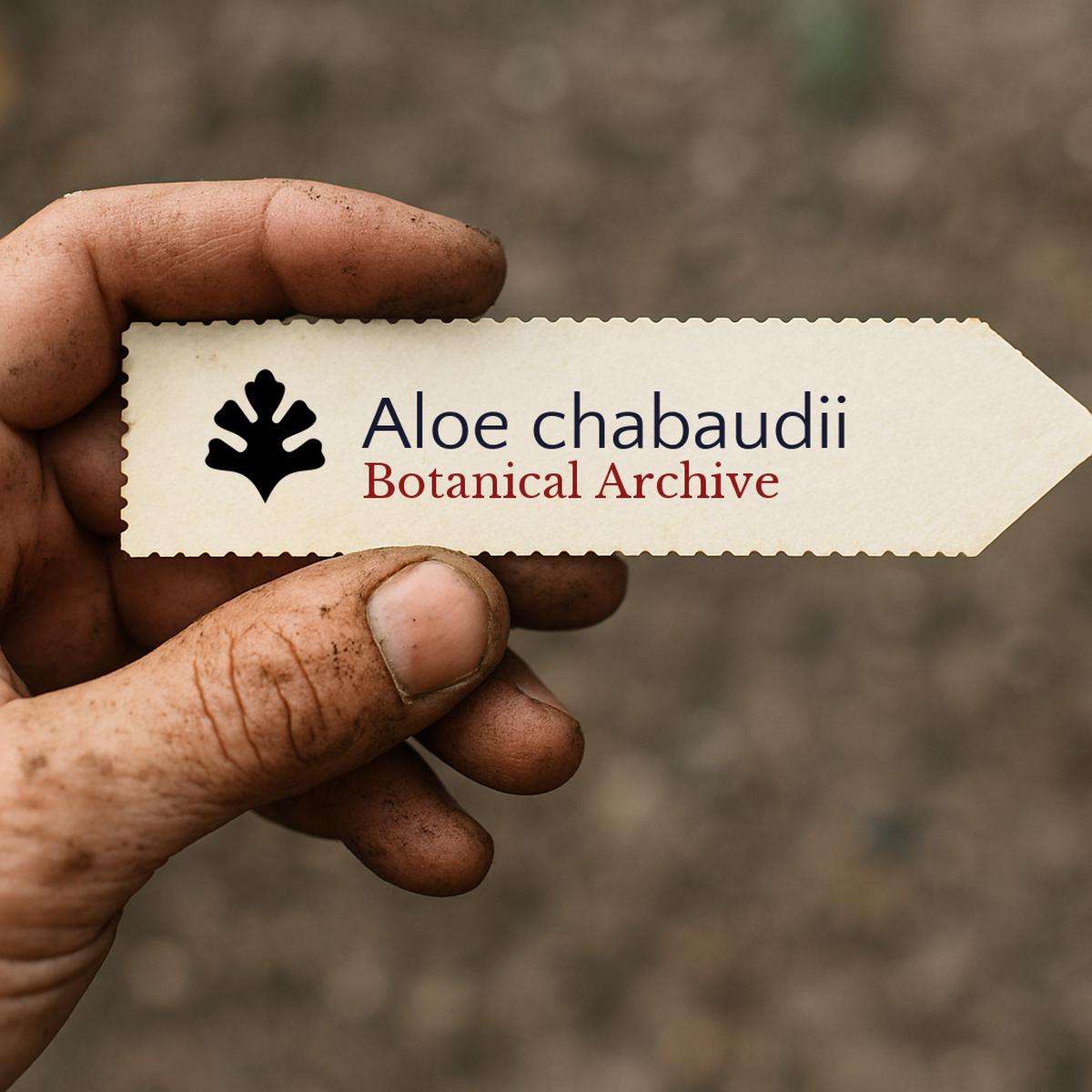 Aloe chabaudii SEEDS