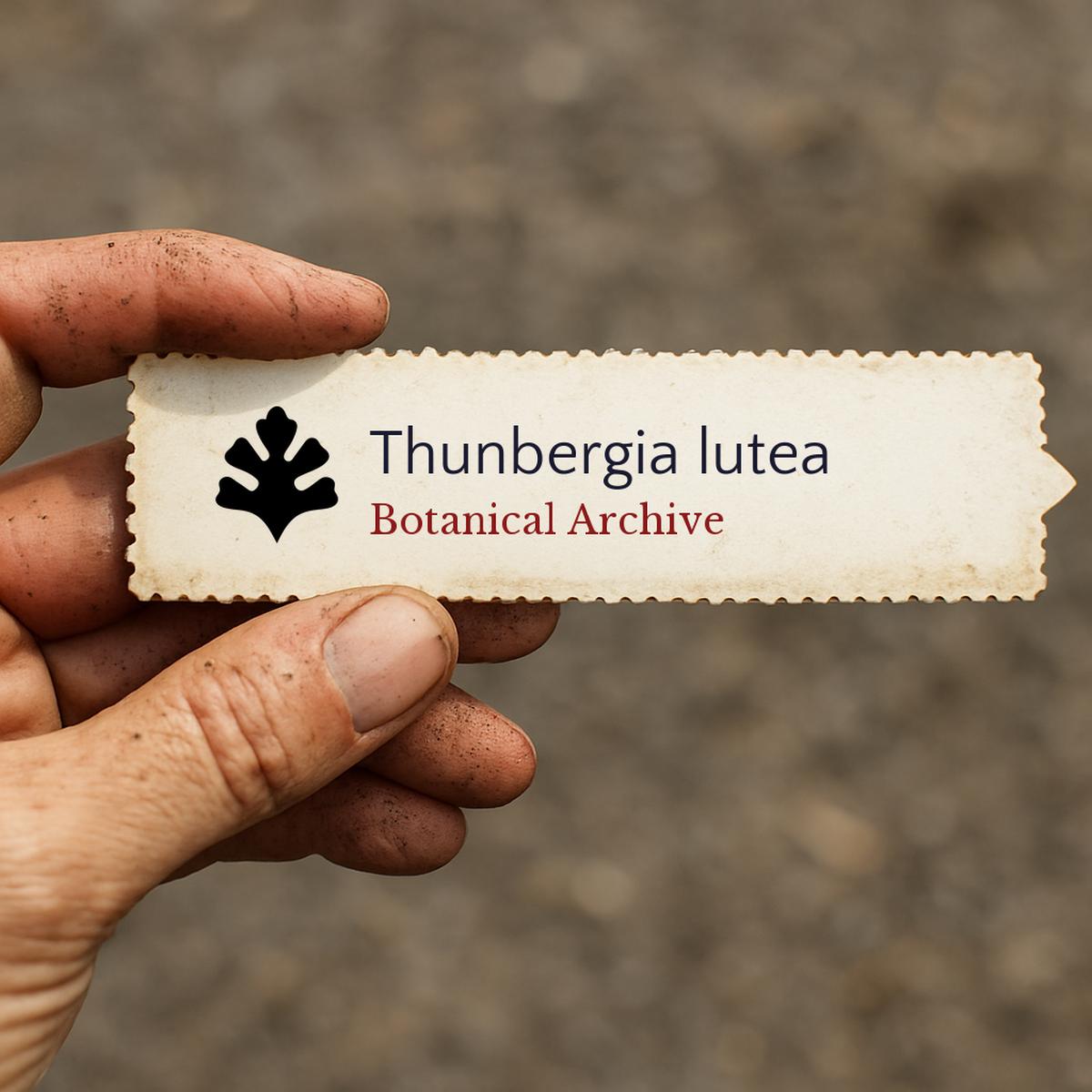 Thunbergia lutea SEEDS
