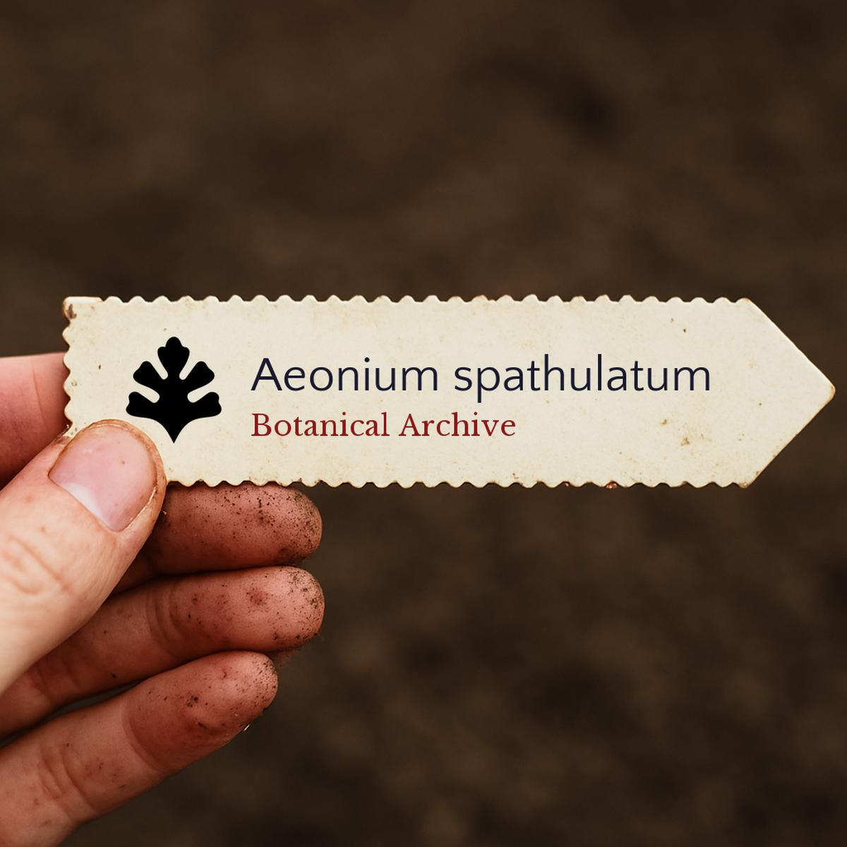 Aeonium spathulatum SEEDS