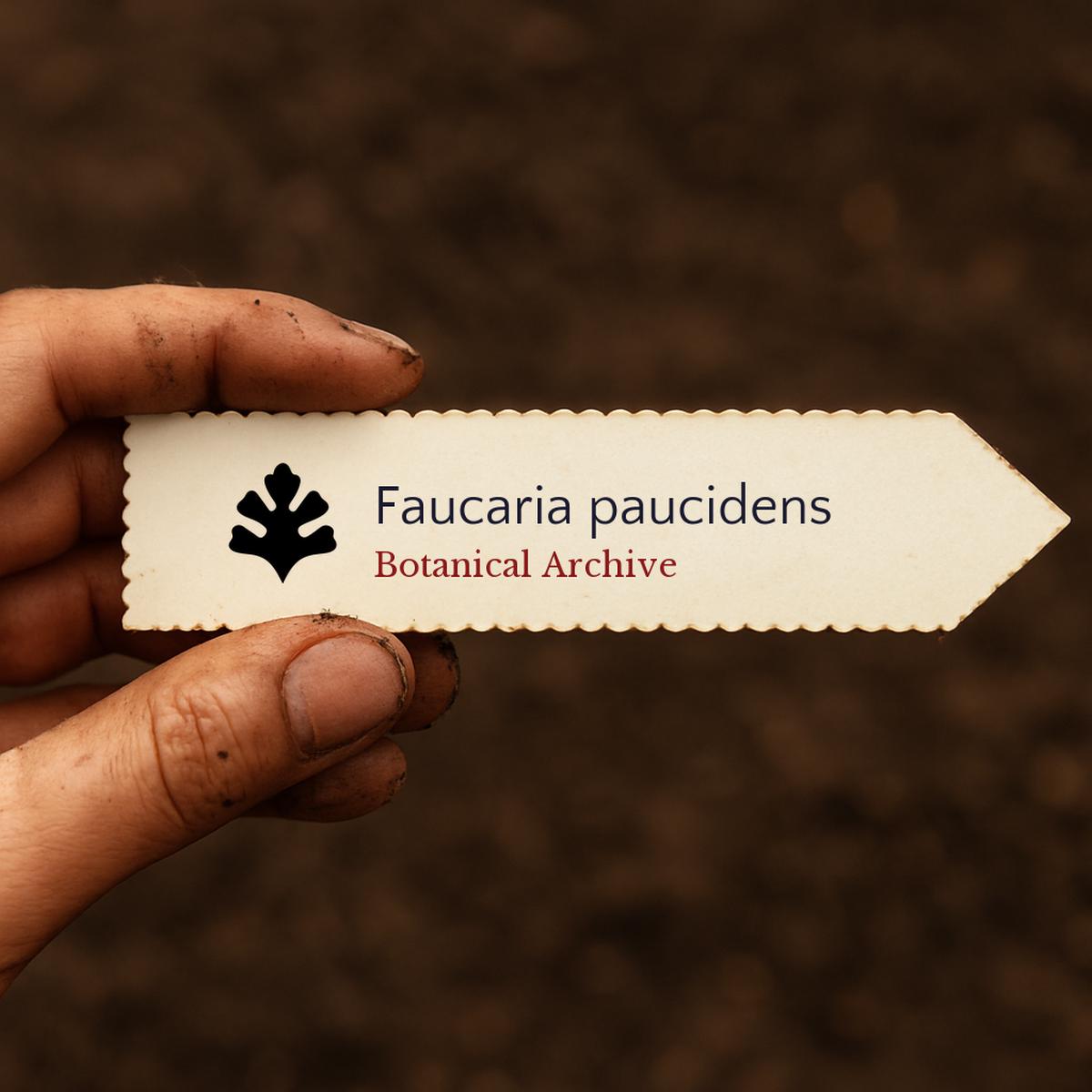 Faucaria paucidens SEEDS