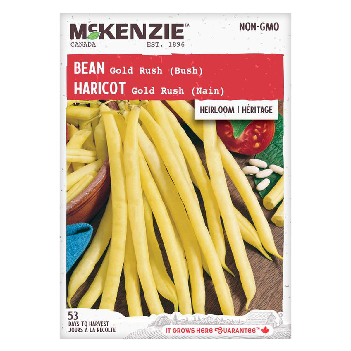 Bean Gold Rush Bush 8211 McKenzie Seeds