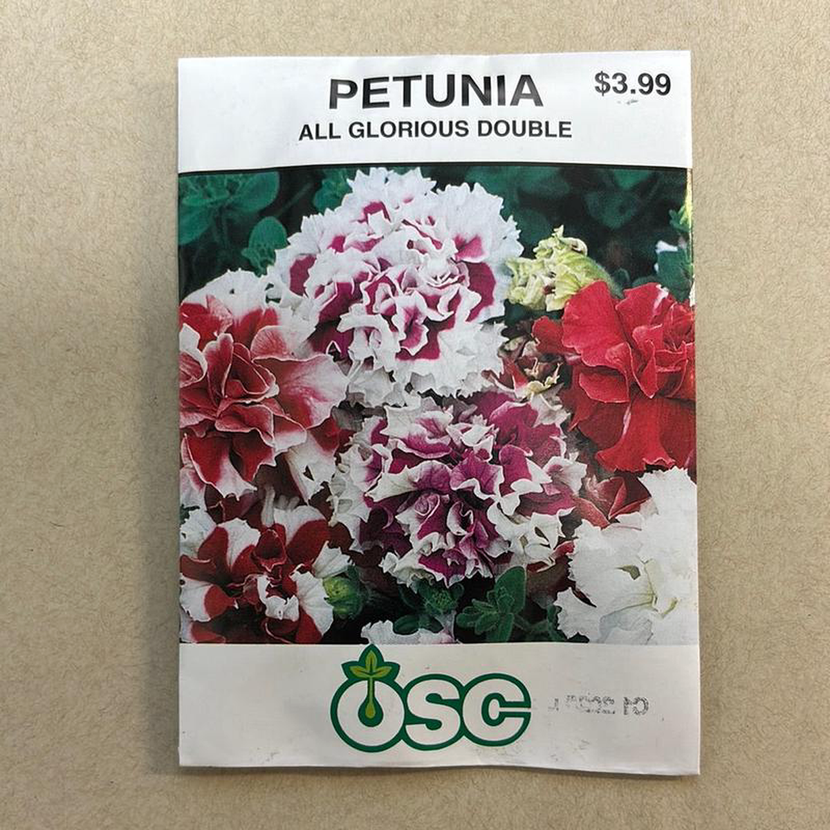 Petunia Seed Packets 8211 All glorious Double