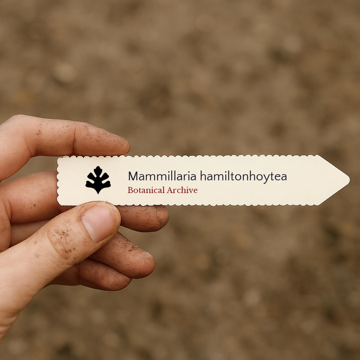 Mammillaria hamiltonhoytea SEEDS