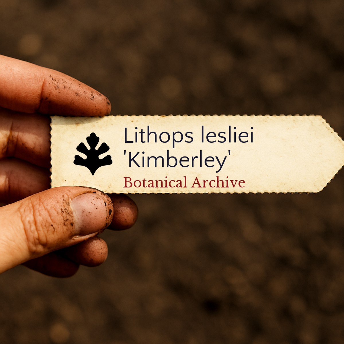 Lithops lesliei 'Kimberley' SEEDS