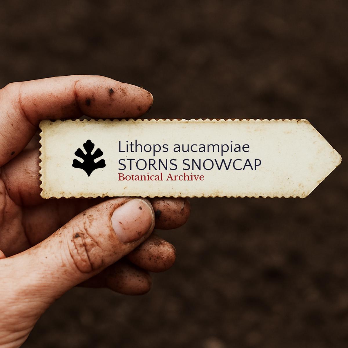 Lithops aucampiae STORNS SNOWCAP SEEDS