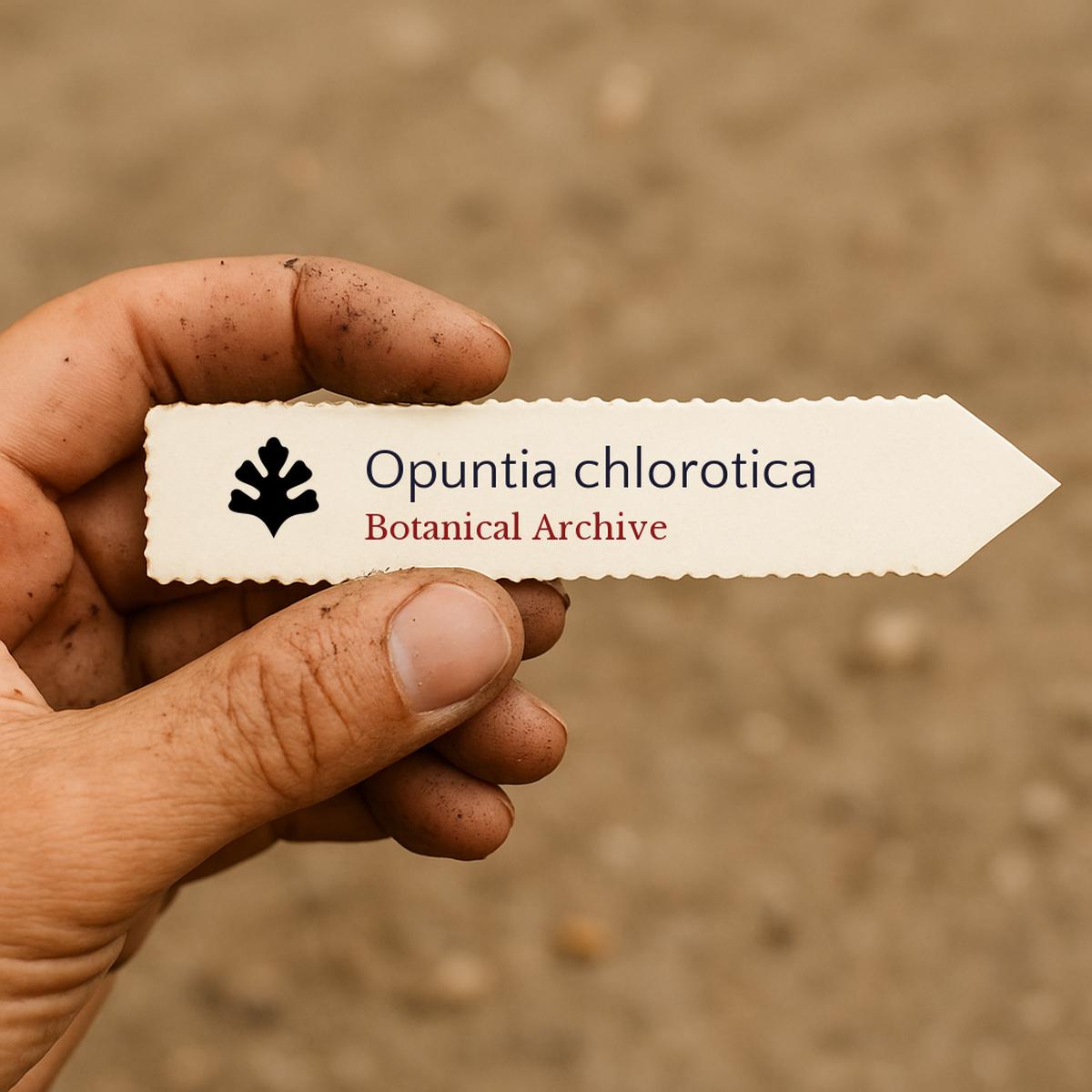 Opuntia chlorotica SEEDS