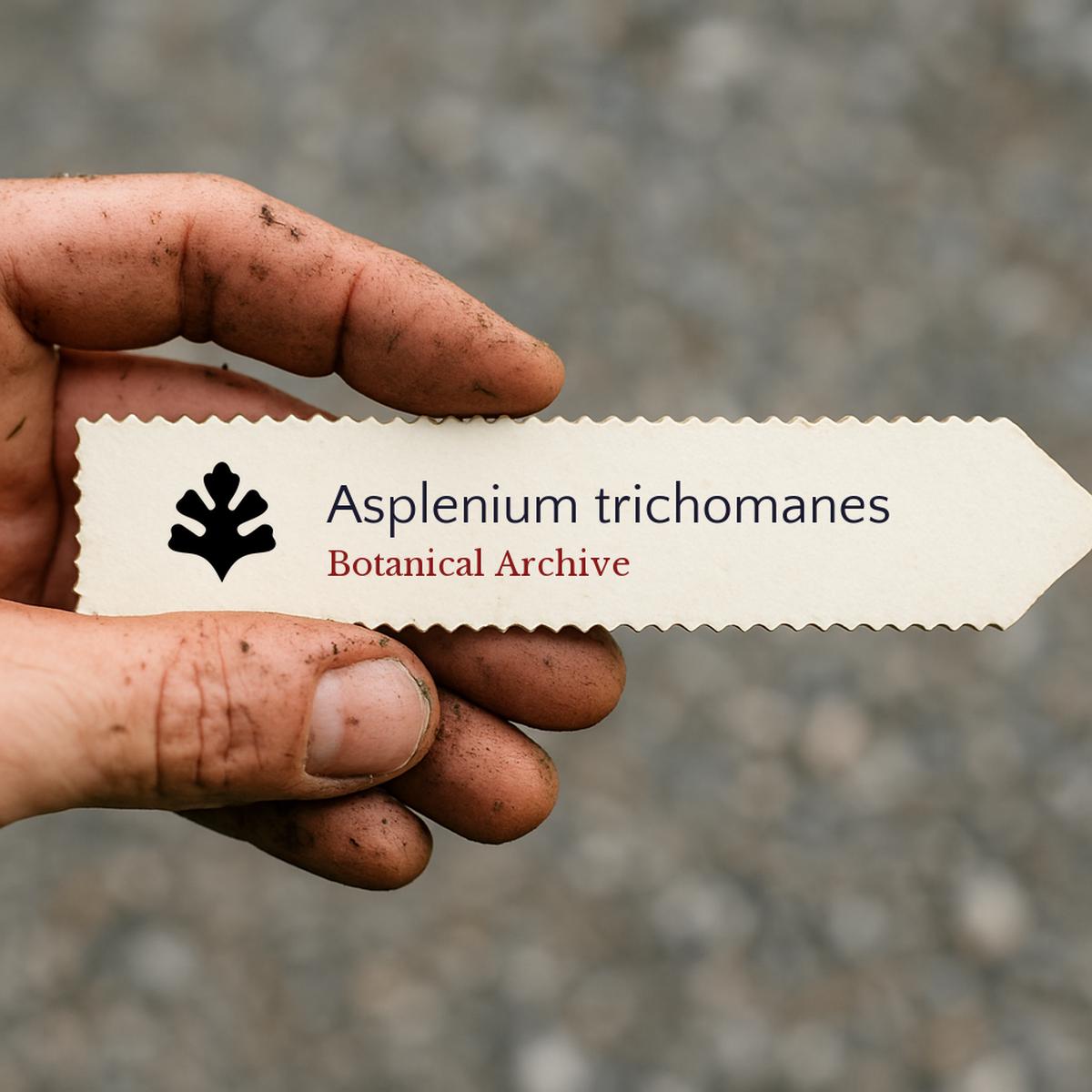 Asplenium trichomanes SEEDS