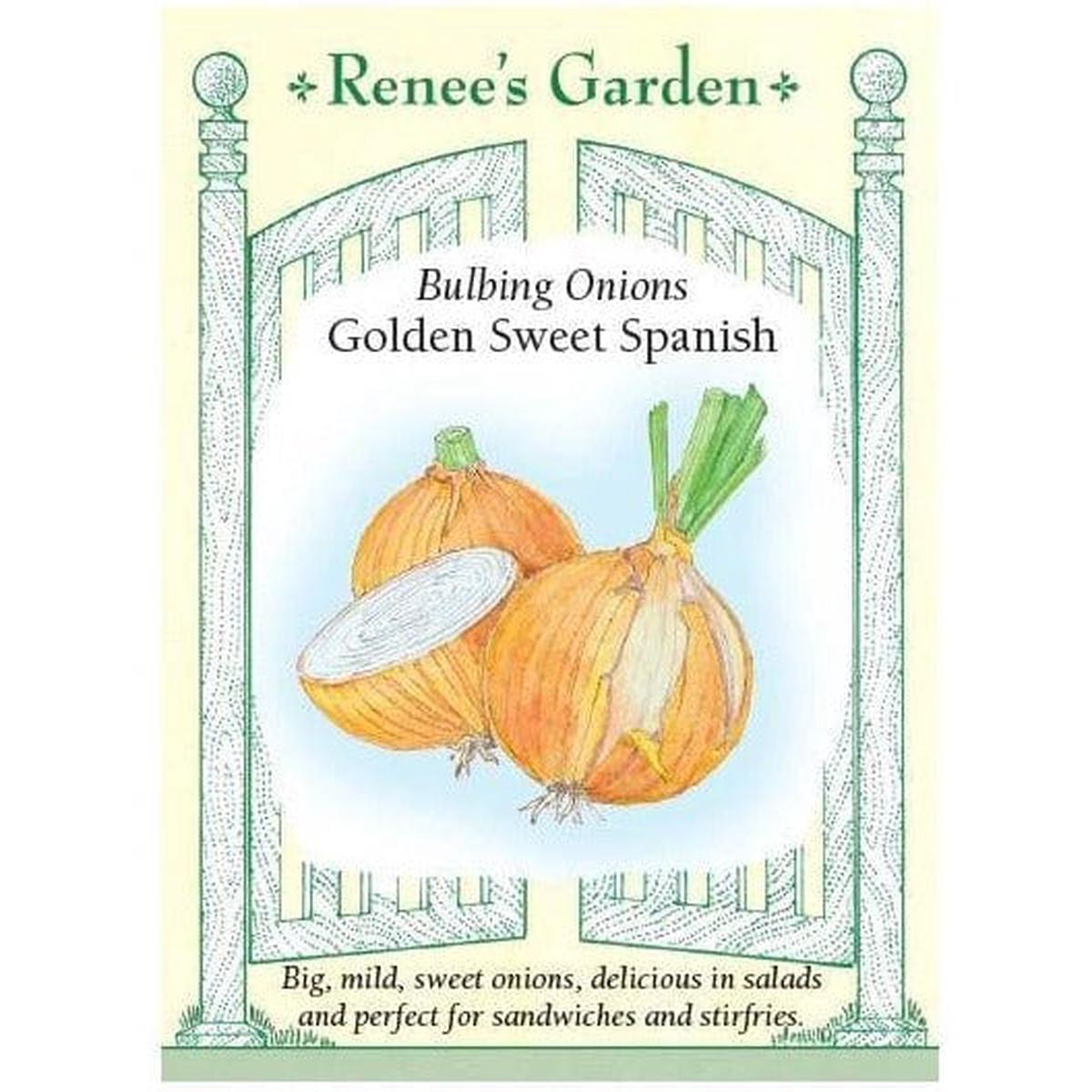 Onion Golden Sweet Spanish - Renee's Garden
