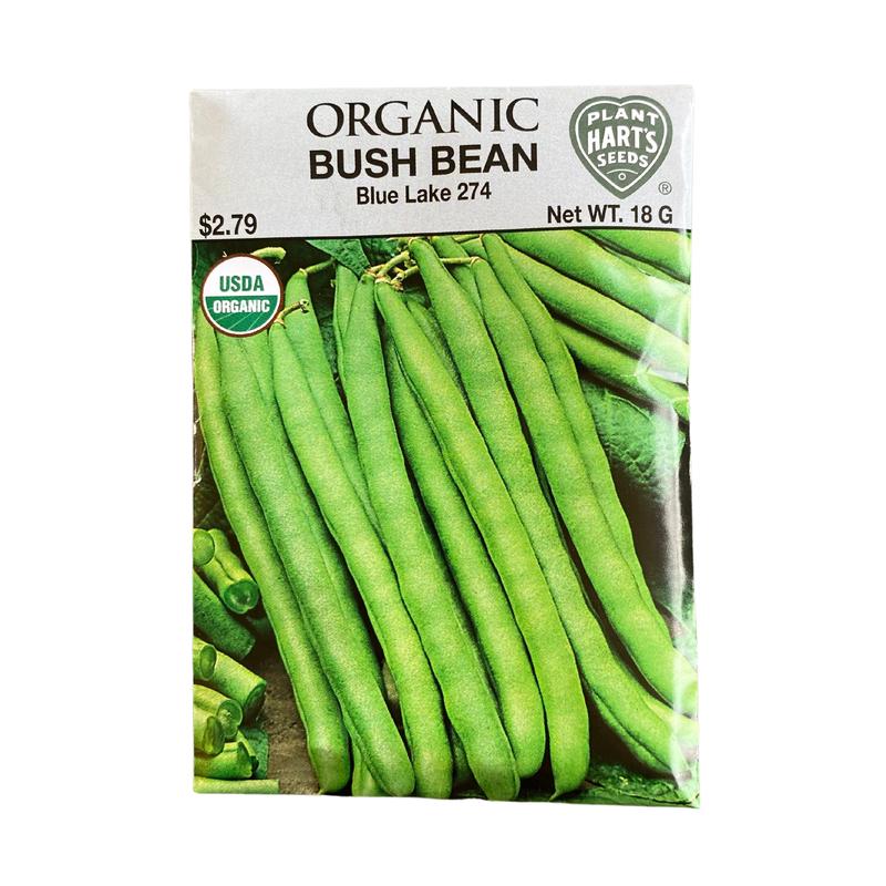 Organic Bean Blue Lake Bush