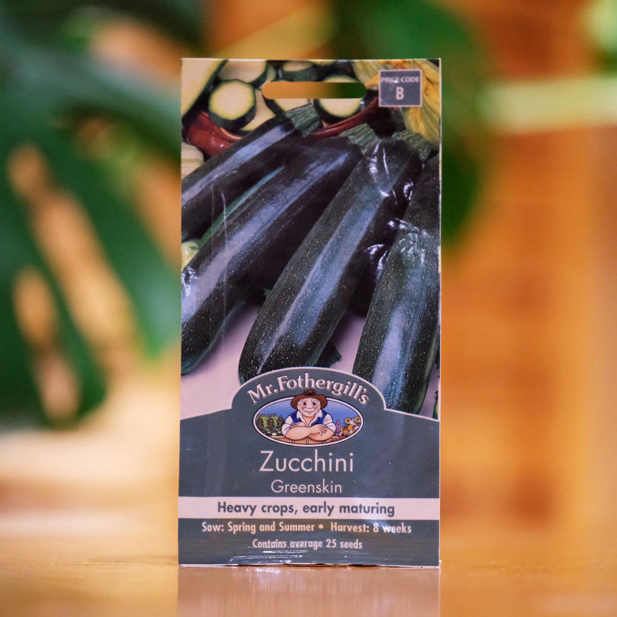Zucchini 'Greenskin' seeds