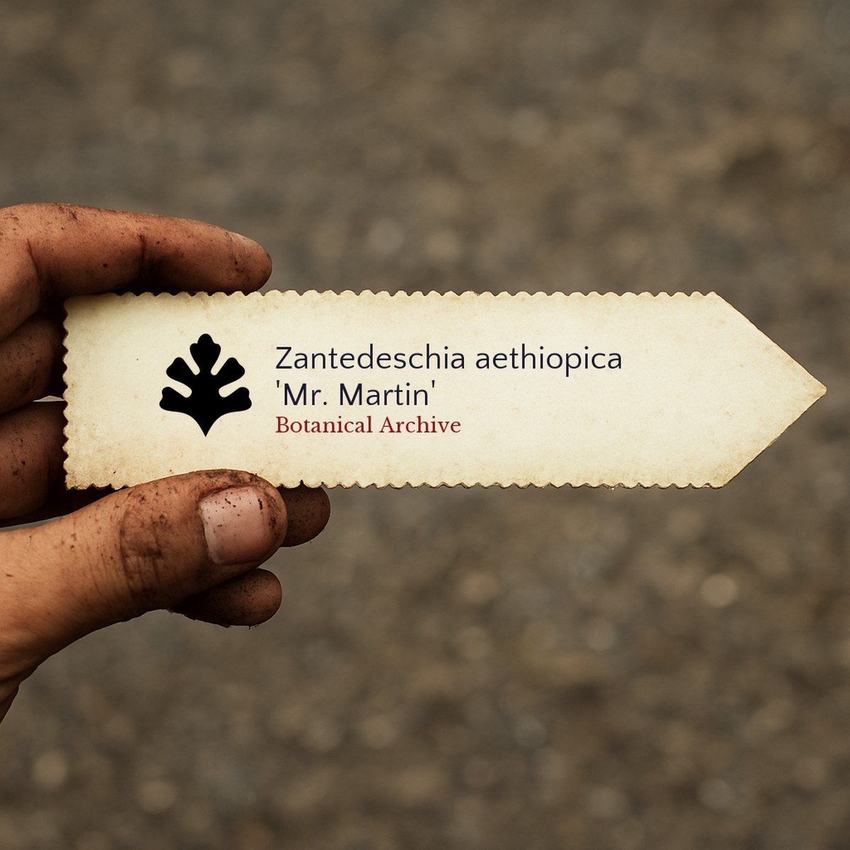 Zantedeschia aethiopica 'Mr. Martin' SEEDS