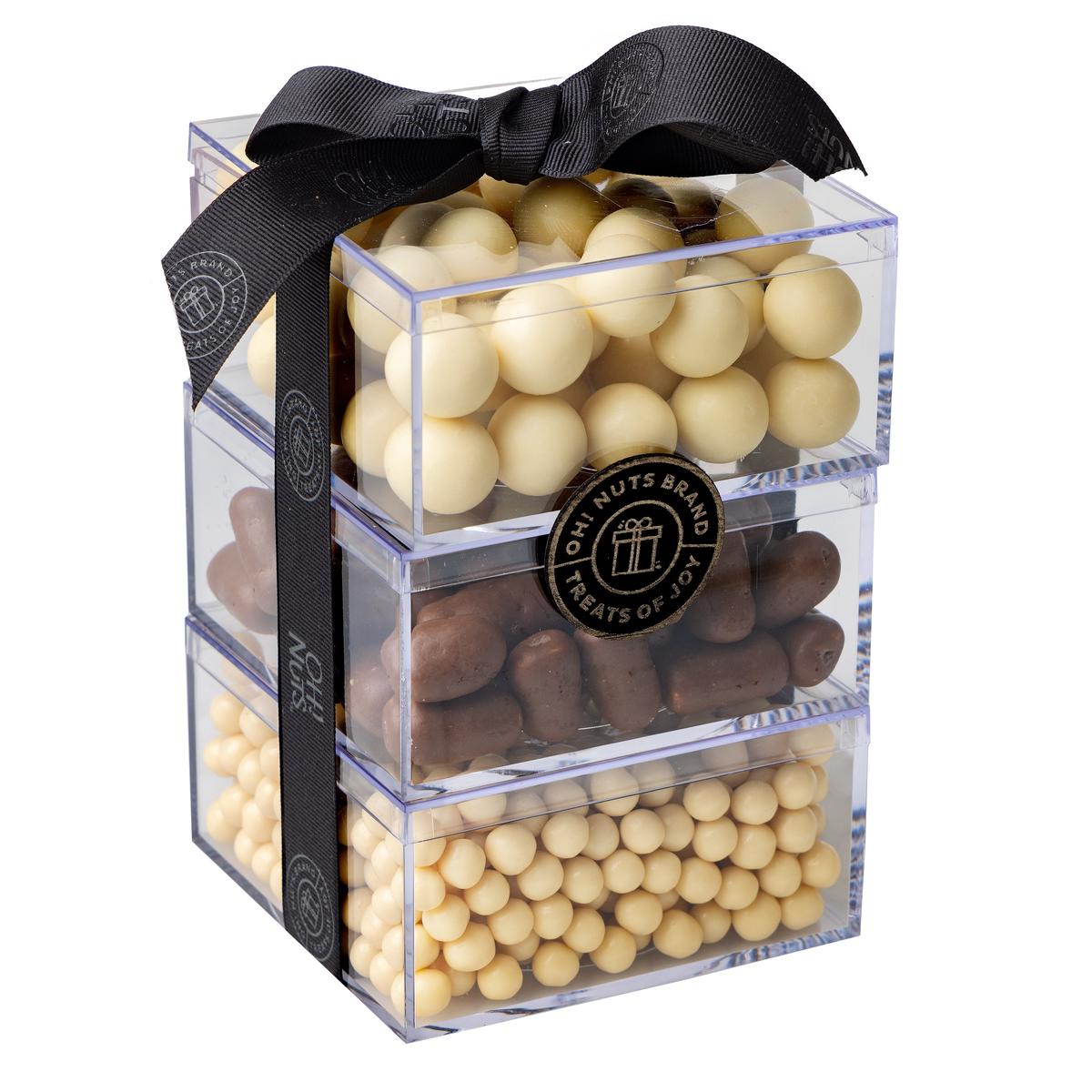 3 Tier Tower Elegant Dairy Chocolate Gift Box