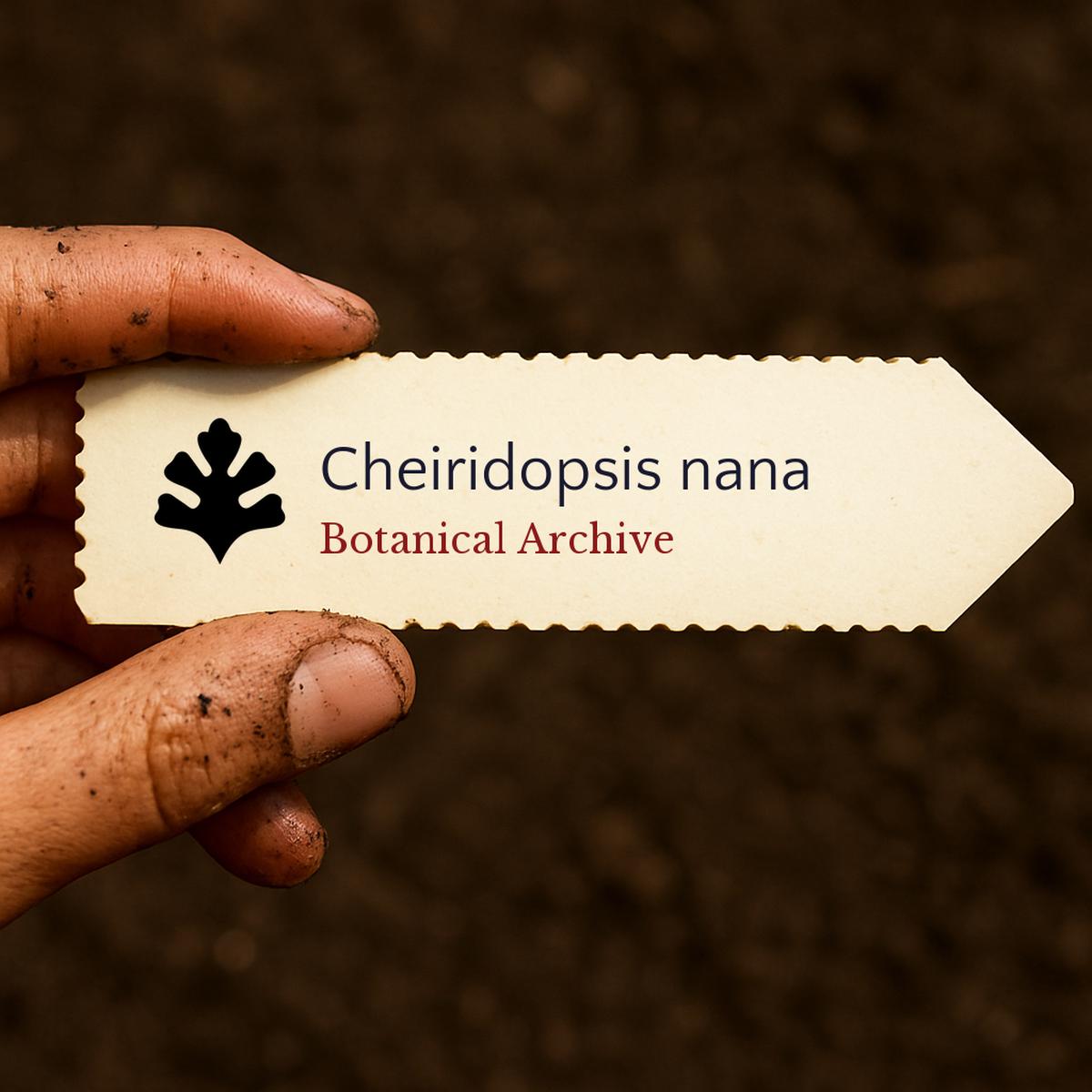 Cheiridopsis nana SEEDS