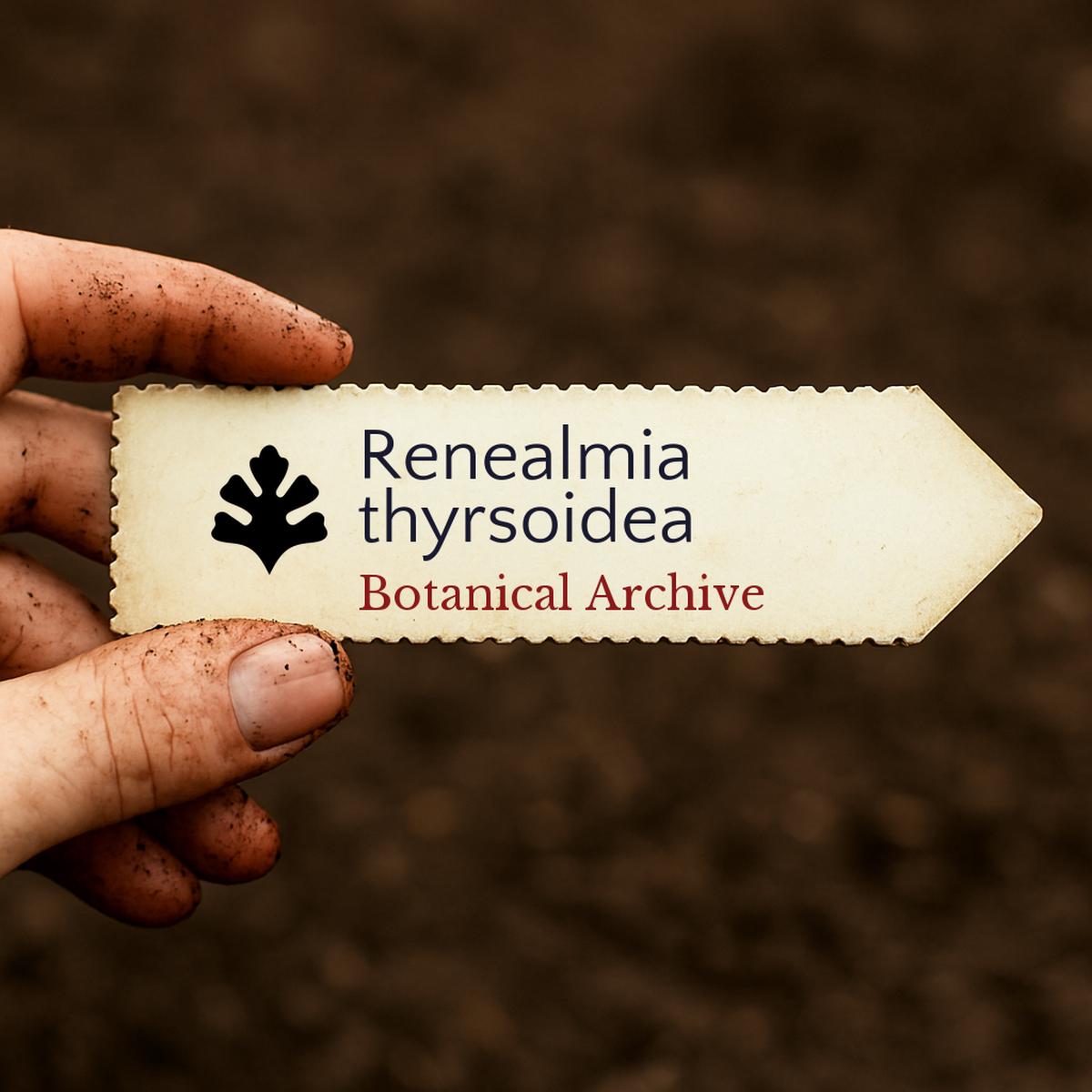 Renealmia thyrsoidea SEEDS