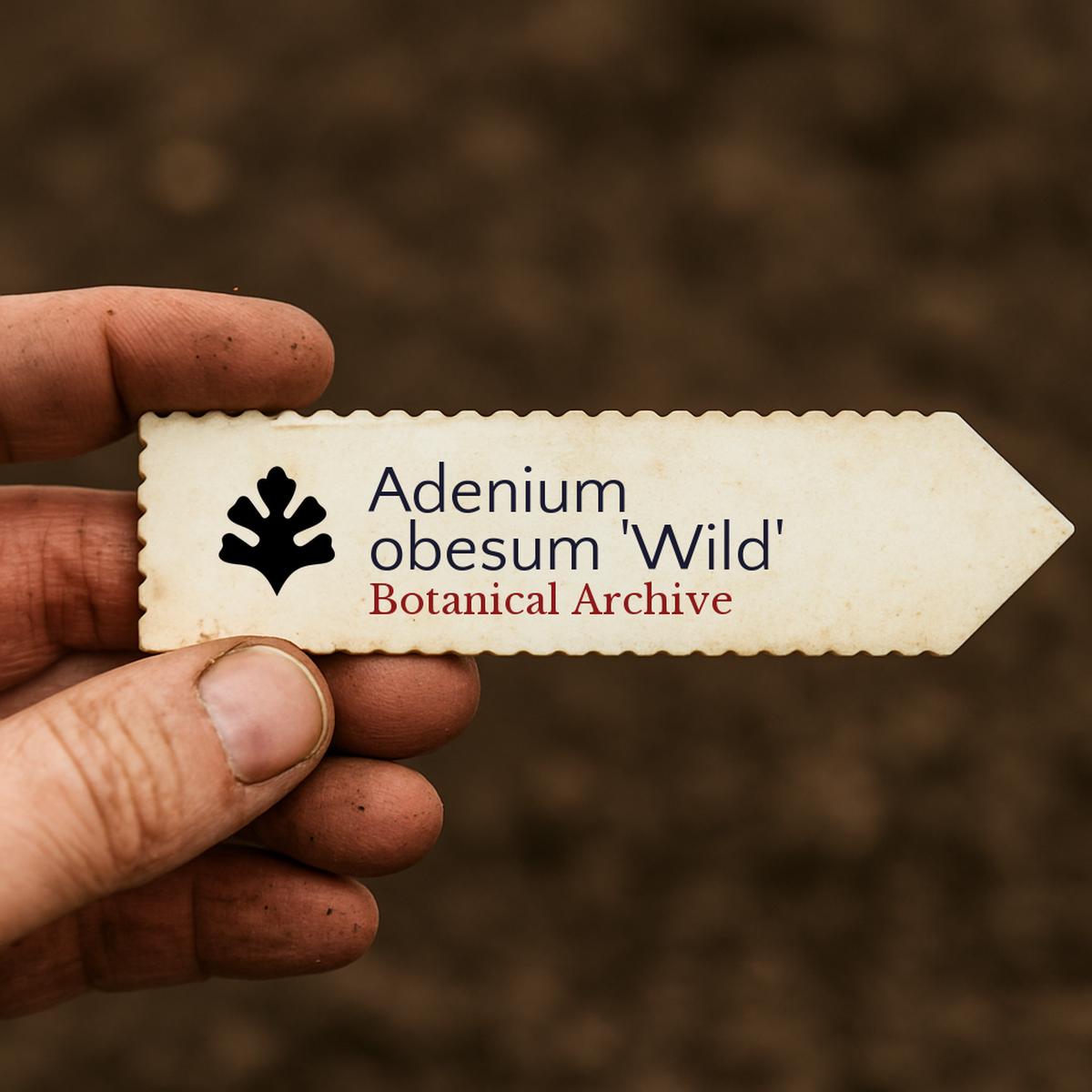 Adenium obesum 'Wild' SEEDS