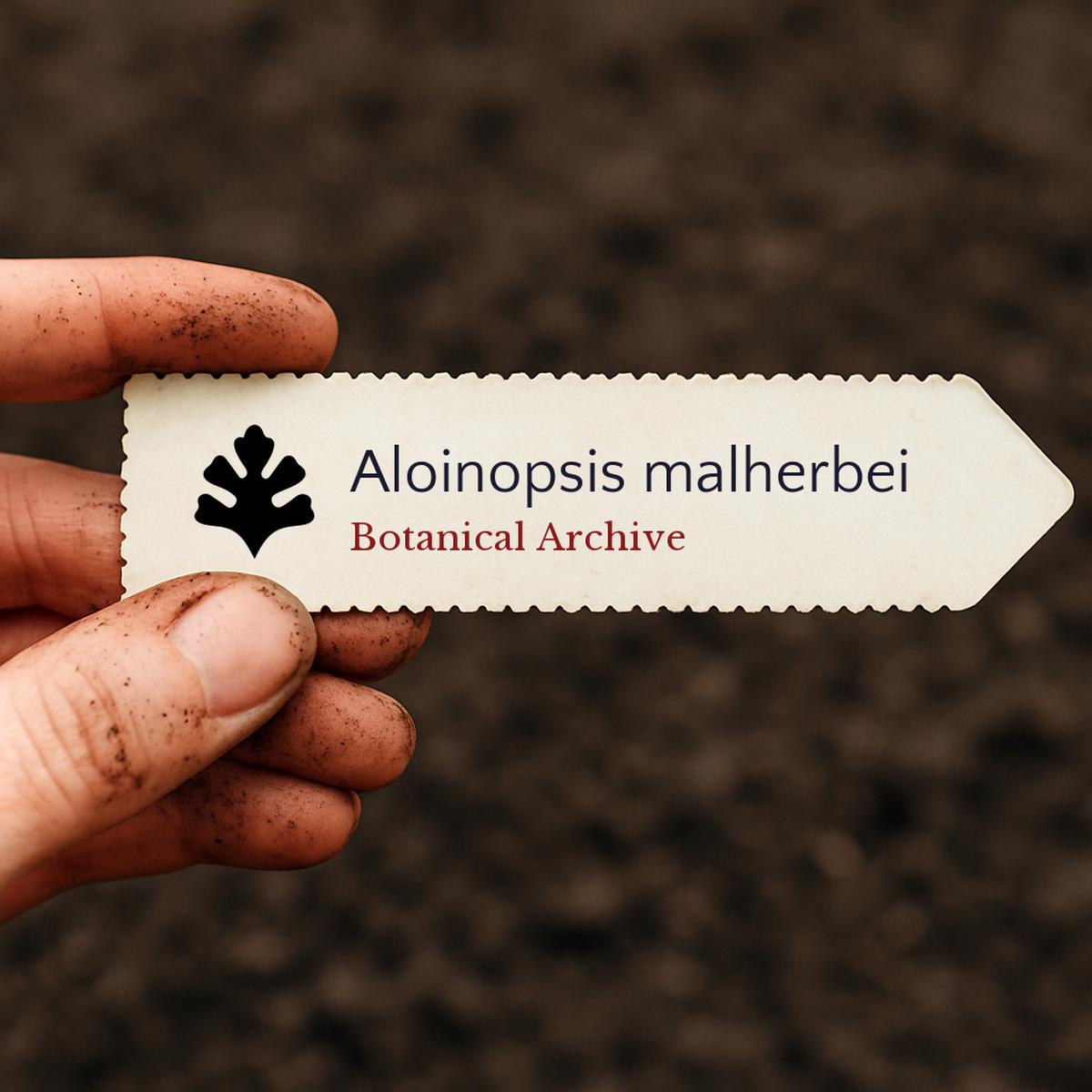 Aloinopsis malherbei SEEDS