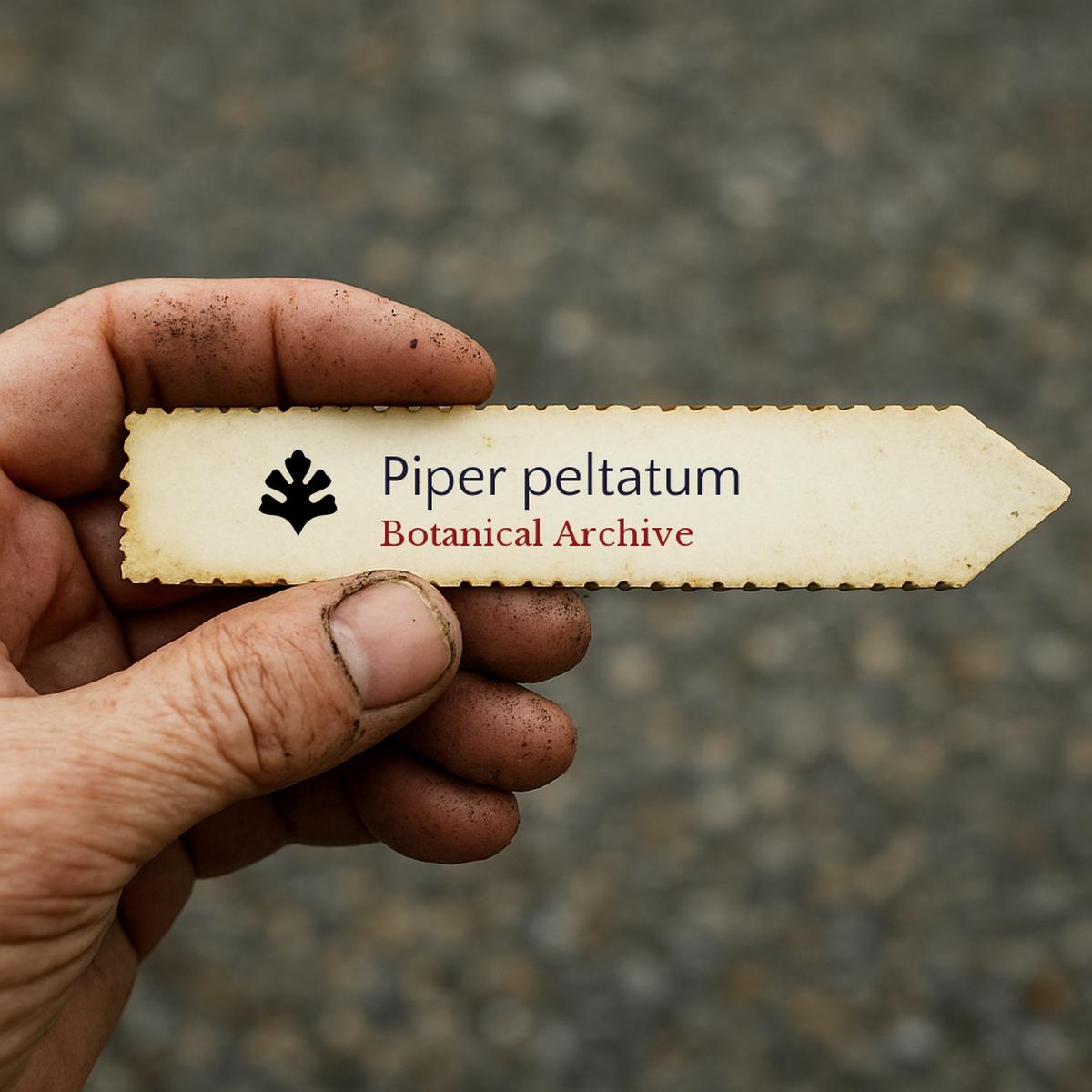 Piper peltatum SEEDS