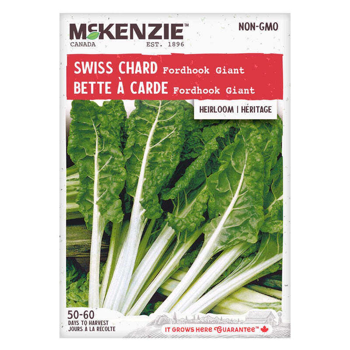 Swiss chard Fordhook Giant - McKenzie Seeds