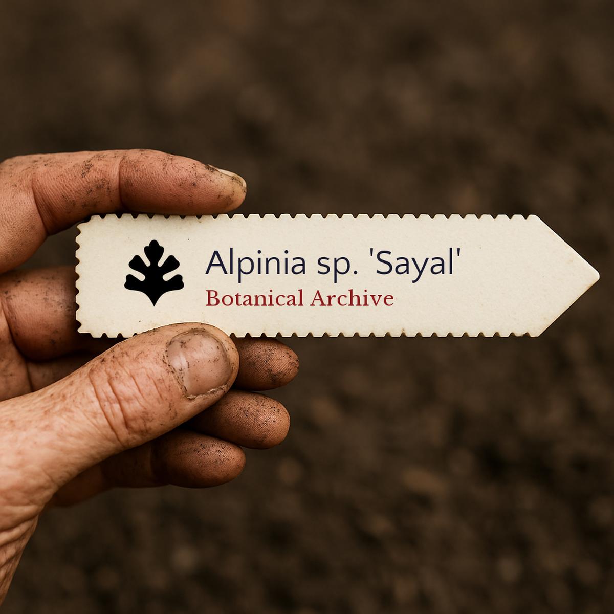 Alpinia sp. 'Sayal' SEEDS