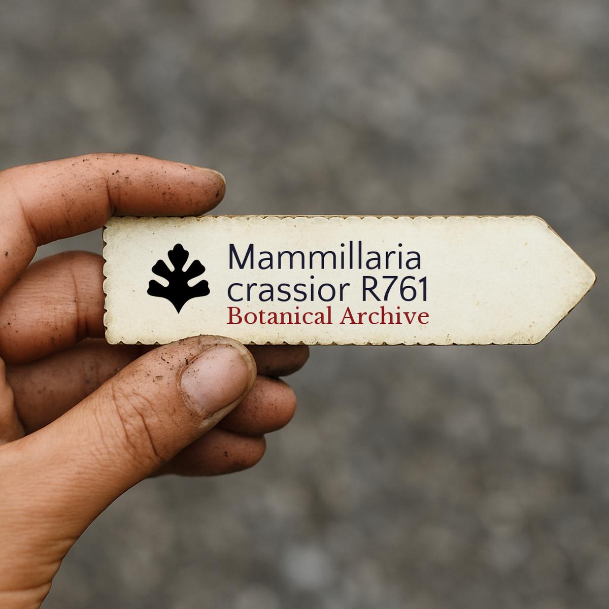 Mammillaria crassior R761 SEEDS
