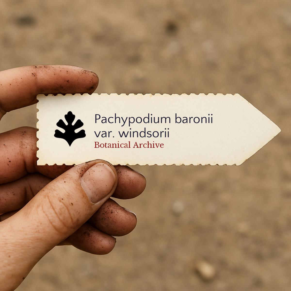 Pachypodium baronii var. windsorii SEEDS