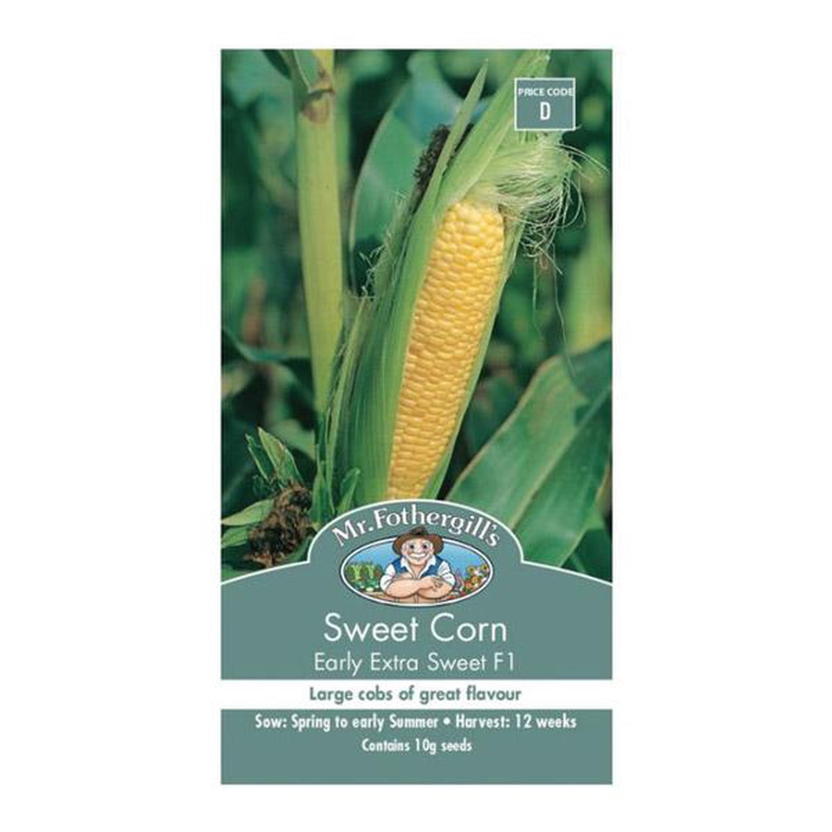 Sweetcorn Early Extra Sweet Seed
