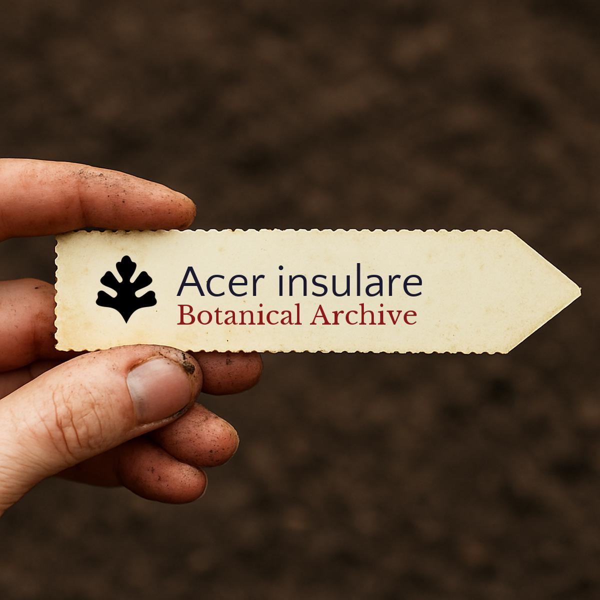 Acer insulare SEEDS