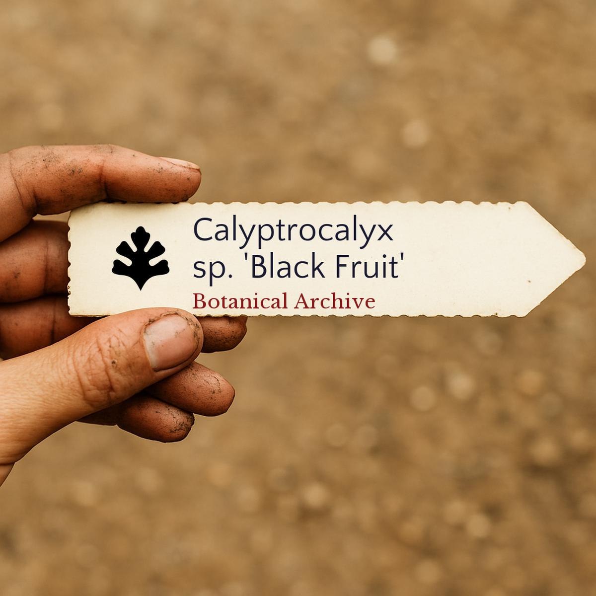 Calyptrocalyx sp. 'Black Fruit' SEEDS