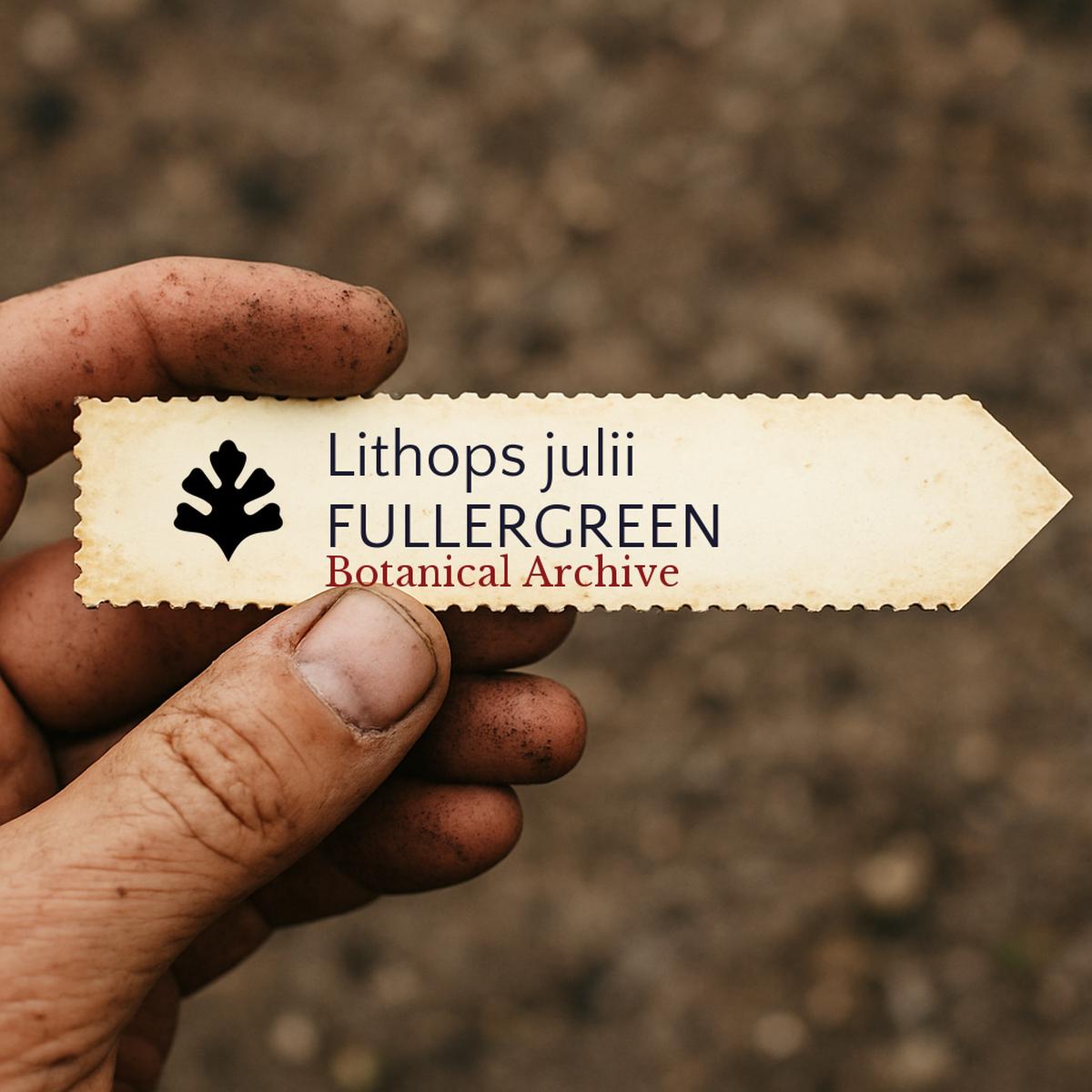 Lithops julii FULLERGREEN SEEDS