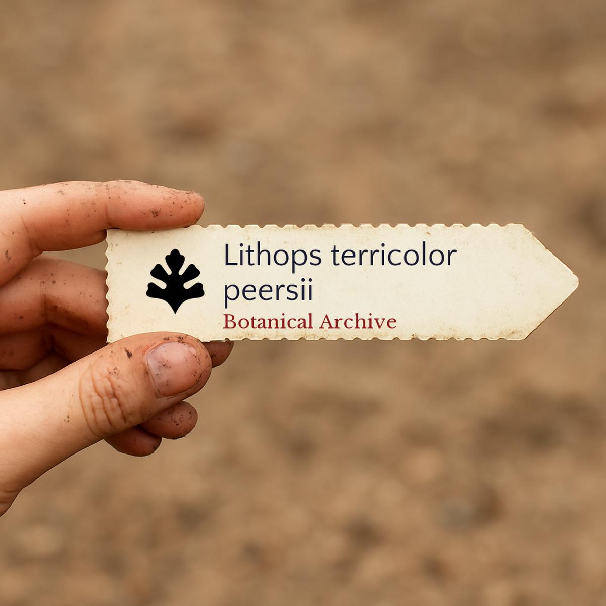 Lithops terricolor peersii SEEDS