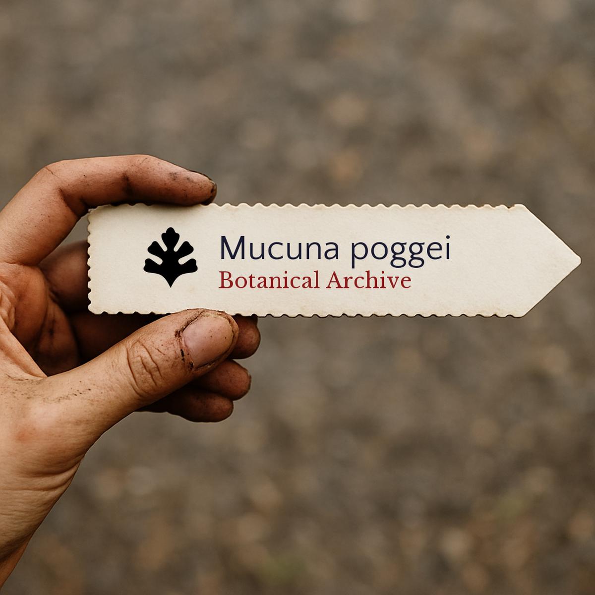 Mucuna poggei SEEDS