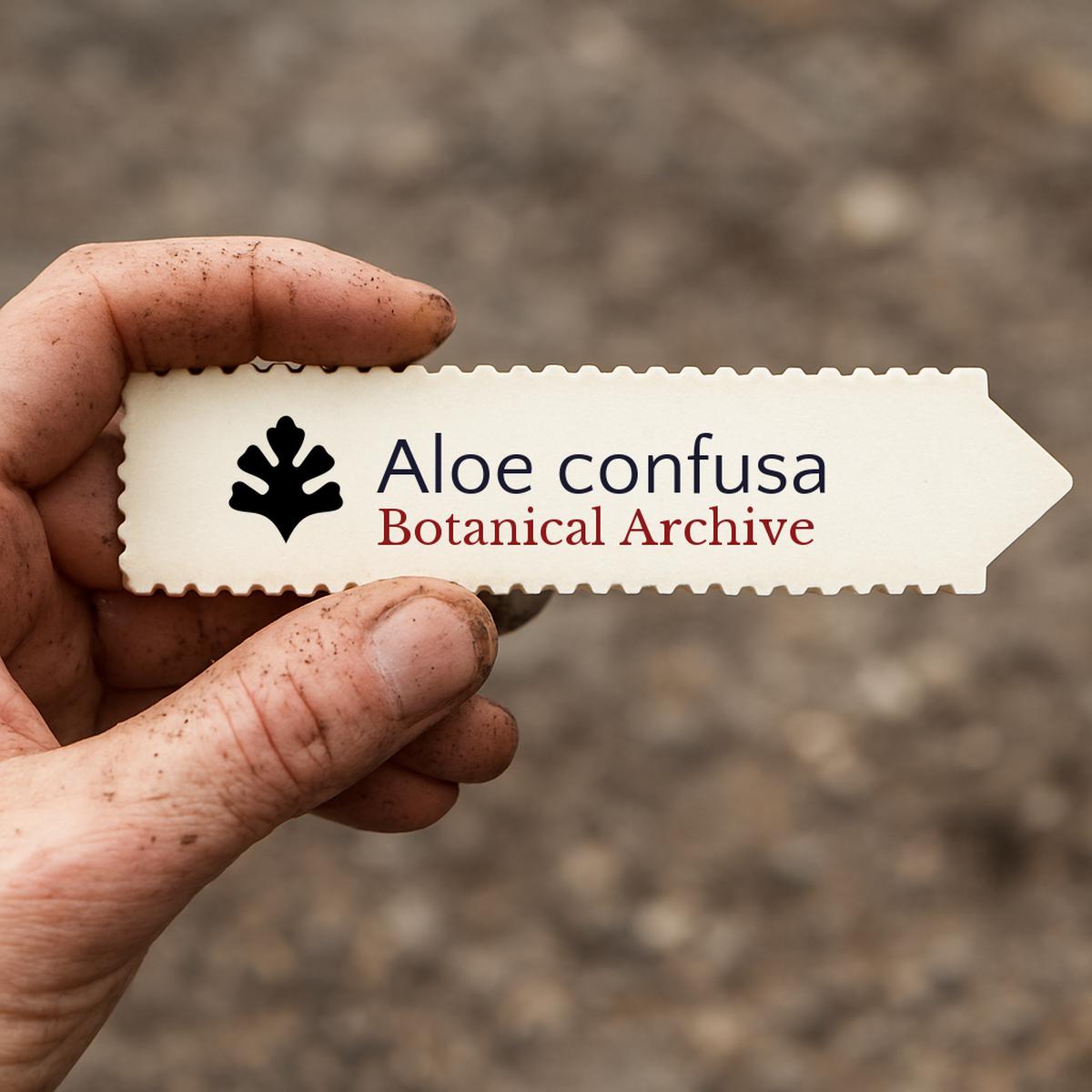 Aloe confusa SEEDS
