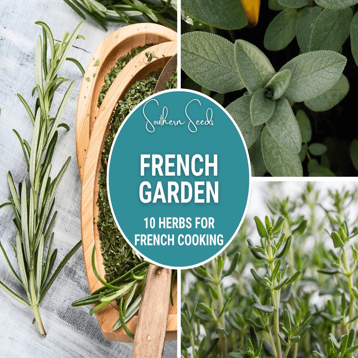 French Garden Seed Collection 10 Varieties