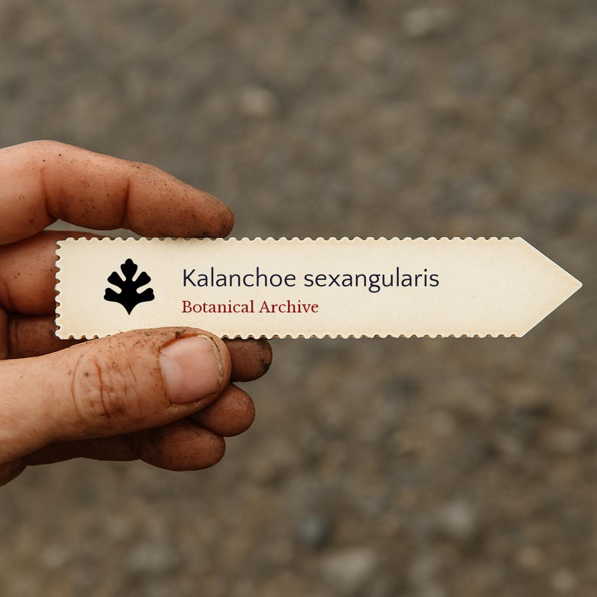 Kalanchoe sexangularis SEEDS