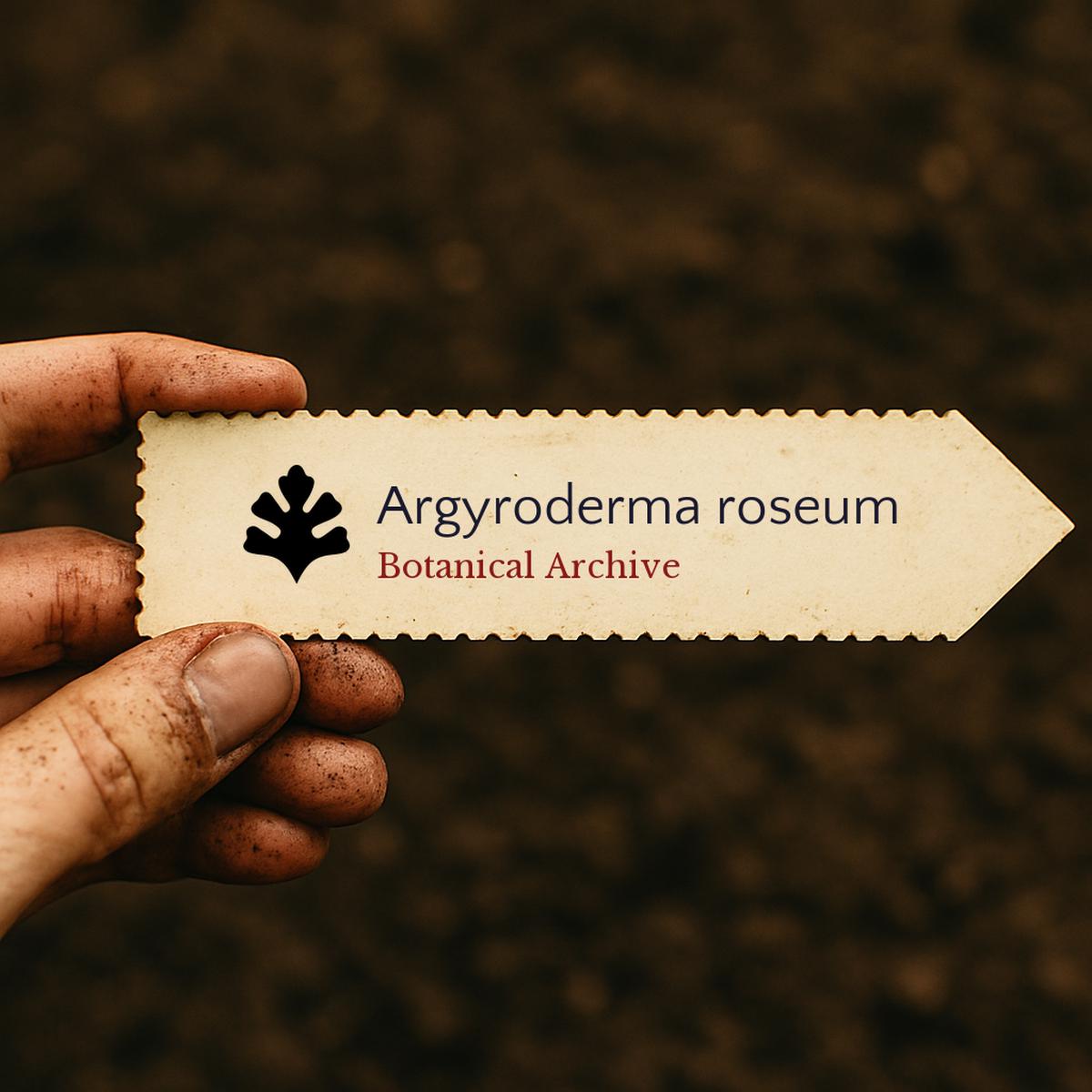 Argyroderma roseum SEEDS