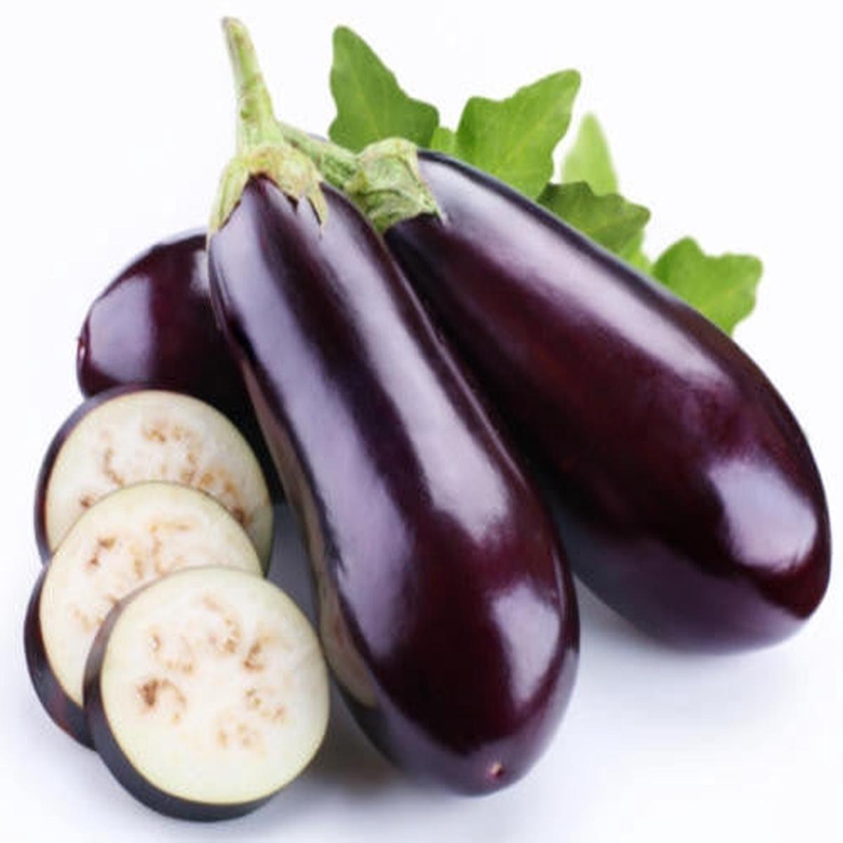 Black Beauty Eggfruit - ORGANIC - Heirloom Vegetable - 100 Seeds