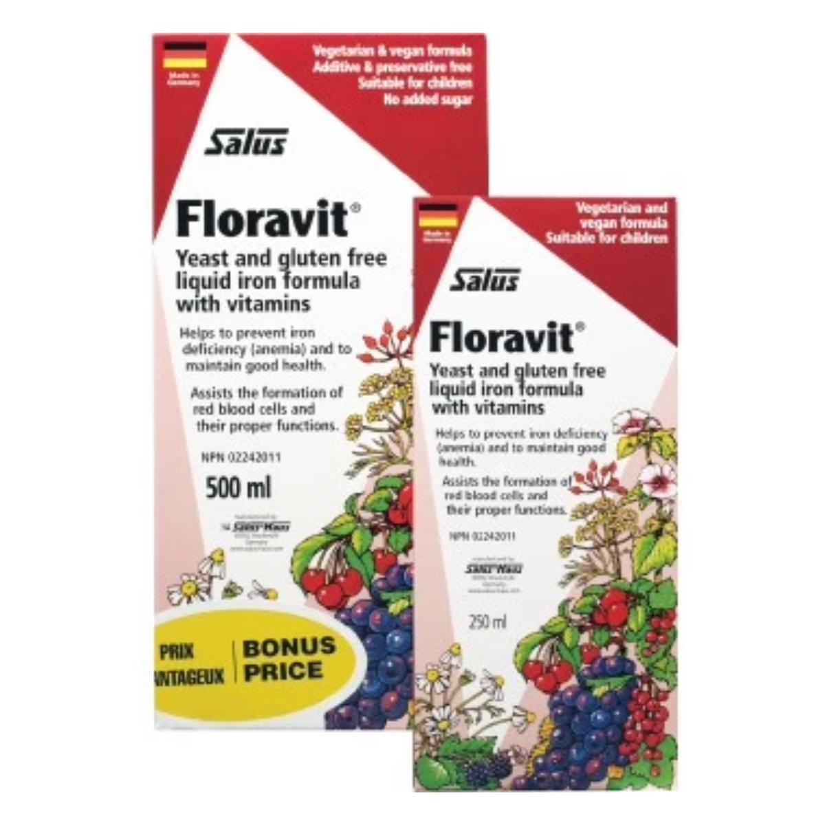 Salus Floravit Iron Bonus Pack 500ml + 250ml