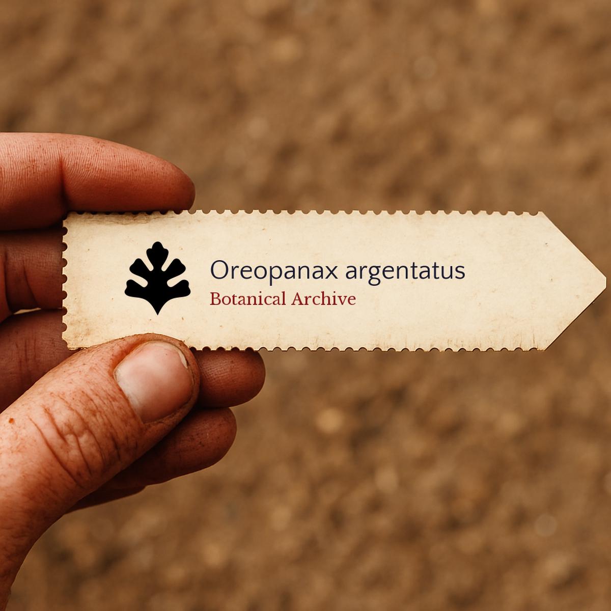 Oreopanax argentatus SEEDS