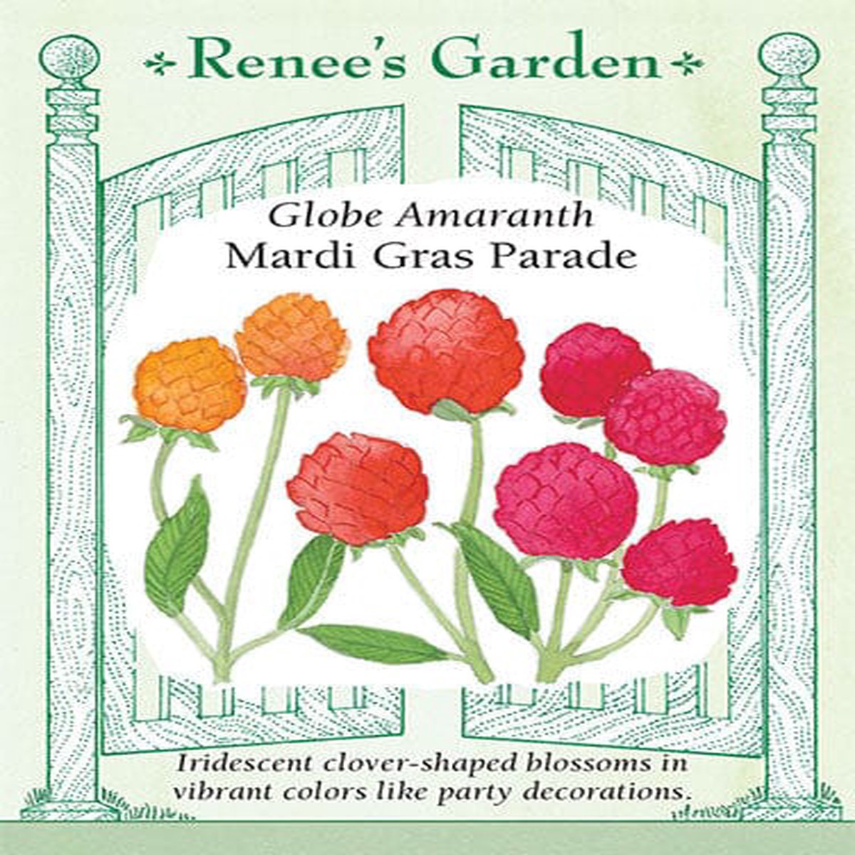 Amaranth Mardi Gras Parade - Renee's Garden
