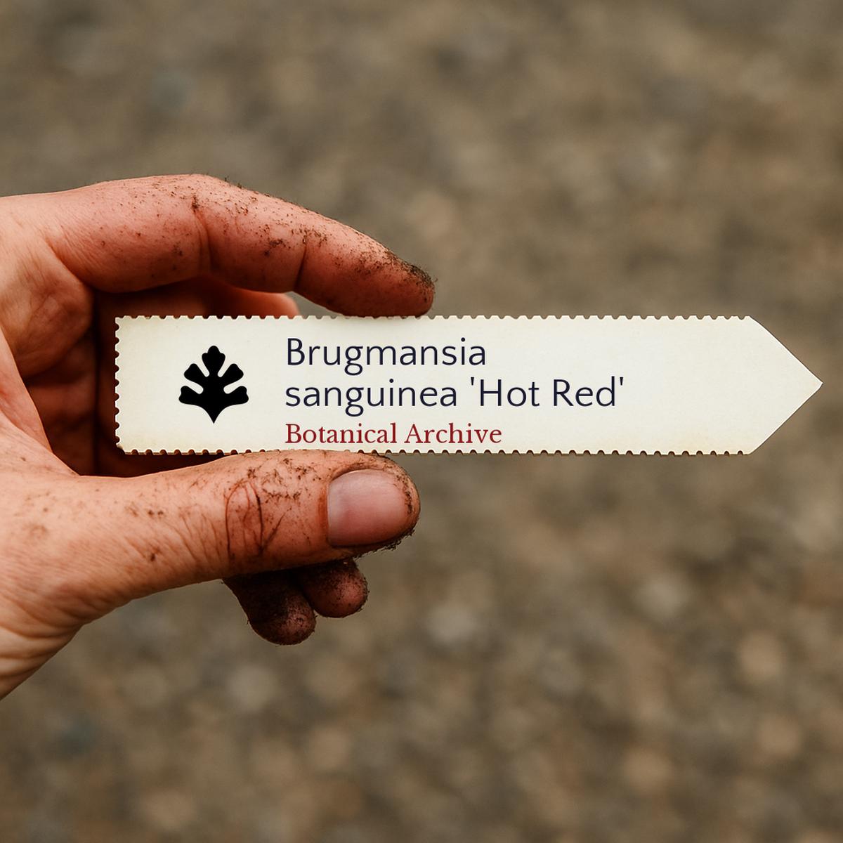 Brugmansia sanguinea 'Hot Red' SEEDS