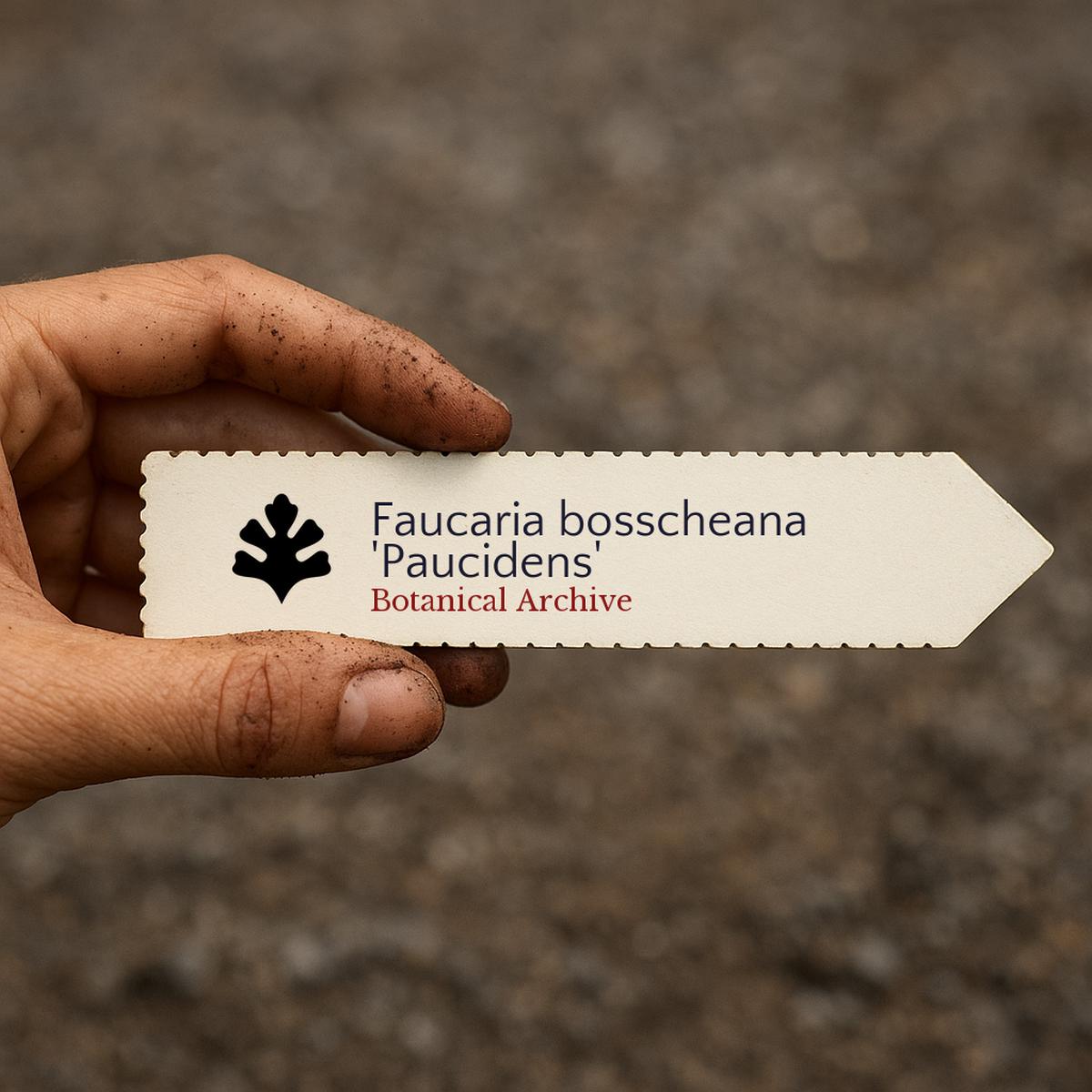 Faucaria bosscheana 'Paucidens' SEEDS