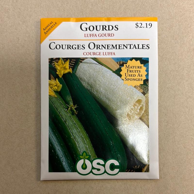 Gourds Seed Packets - Luffa Gourd
