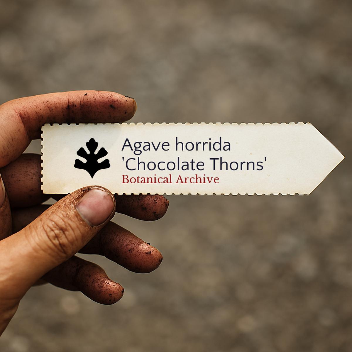 Agave horrida 'Chocolate Thorns' SEEDS