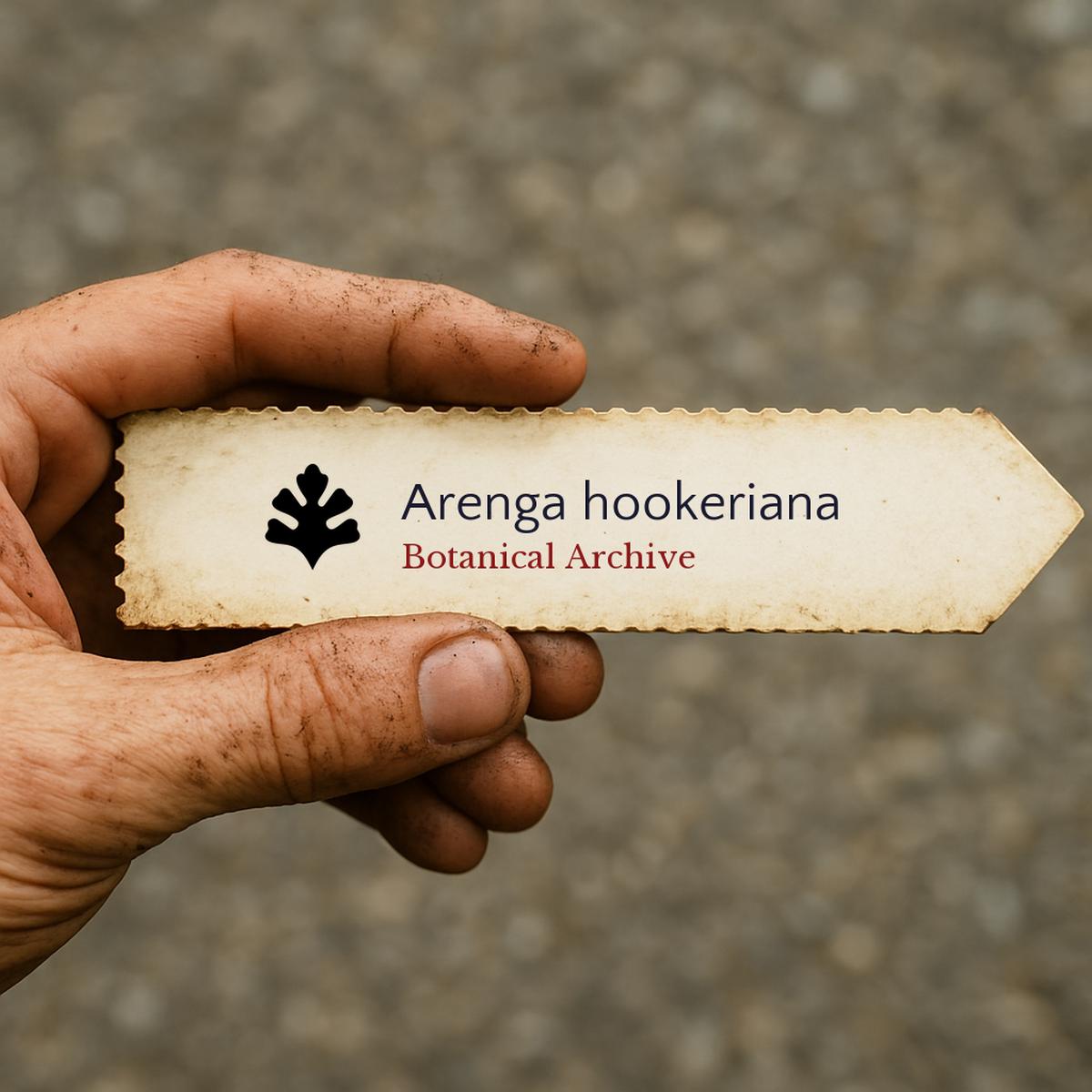 Arenga hookeriana SEEDS