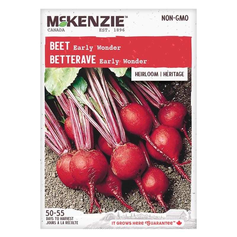Beet Early Wonder - McKenzie Seeds